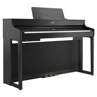 Roland HP702CH Digital Piano w/ Matching RPB400BK Bench - Charcoal