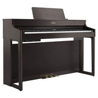 Roland HP702DR Digital Piano w/ Matching RPB400RW Bench - Dark Rosewood