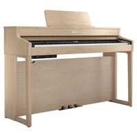 Roland HP702LA Digital Piano w/ Matching RPB400LA Bench - Light Ash