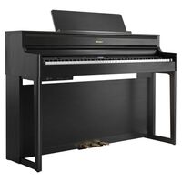 Roland HP704CH Digital Piano w/ Matching Bench - Charcoal