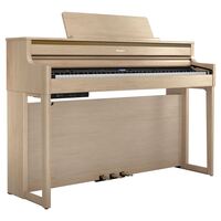 Roland HP704LA Digital Piano w/ Matching Bench - Light Ash