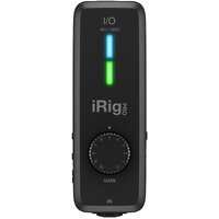 IK Multimedia iRig Pro IO Audio/MIDI Interface for iOS, Android, Mac & PC
