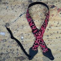 Aboriginal Art Rag Ukulele Strap – Yellow Bush Plum
