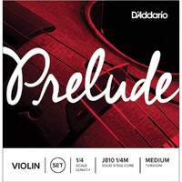 Prelude Violin String Set, 1/4 Scale, Medium Tension