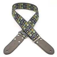 DSL JAC20 Jacquard Guitar Strap Ice Design