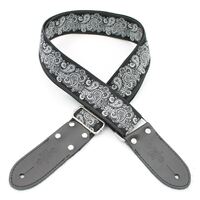 DSL JAC20 Jacquard Weaving Guitar Strap Black