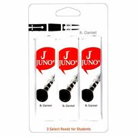 Juno JCR3115/3 Bass Clarinet Traditional Reeds Strength 1.5 Card of 3 Reeds