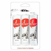 Juno JSR6115/3 Alto Saxophone Traditional Reeds Strength 1.5 Card of 3 Reeds