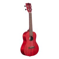 Kala KA-MRT-RED-C Meranti Concert Ukulele Red
