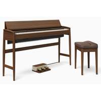 Roland Kiyola KF10 Digital Piano with bench Walnut - KF10KW