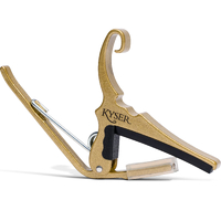 Kyser KG6GA Quick-Change Acoustic Guitar Capo - Gold