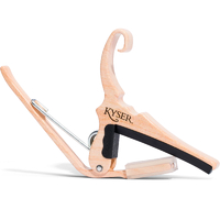 Kyser KG6MA Quick-Change Acoustic Guitar Capo - Maple Finish