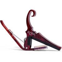 Kyser KG6RWA Quick-Change Acoustic Guitar Capo In Rosewood Finish