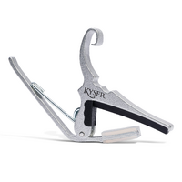 Kyser KG6SA Quick-Change Acoustic Guitar Capo - Silver