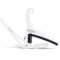 Kyser KG6WA Quick-Change Acoustic Guitar Capo - Pure White
