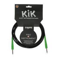 Klotz KIKC60PP4 KIK Guitar Cable 6m - Green/Gold Connectors