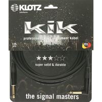 KLOTZ KIK 6M Gold Straight-Right Angle Guitar Cable