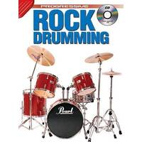 PROGRESSIVE 18335 ROCK DRUMMING BK & CD