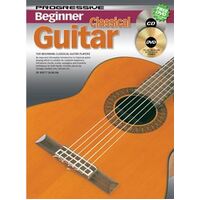 Progressive Beginner Classical Guitar Book/CD/DVD