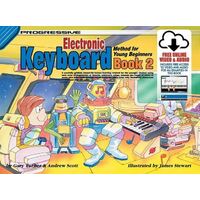 Progressive Keyboard Book 2 for Young Beginners Book/Online Video & Audio