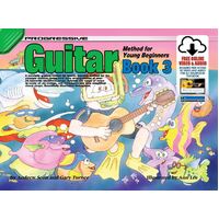 Progressive 18324 Guitar Method 3 for Young Beginners Book/Online Video & Audio