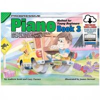 Progressive Young Beginner PIANO Book 3 w/ Online Media KPYP3X - 18328