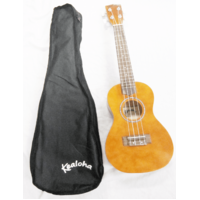 Kealoha KUK23NAT Concert Ukulele w/ Bag