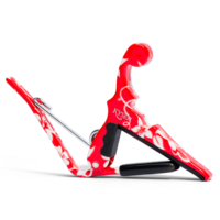 Kyser Capo KURHA Ukulele Red Hibiscus Capo