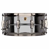 Ludwig Super Ludwig 14" x 6.5" Black Chrome Snare Drum