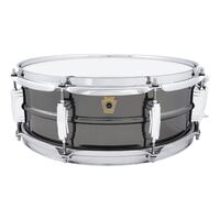 Ludwig L1LB416K Black Beauty Brass Snare Drum 5 x 14" Hammered Shell Imperial Lugs