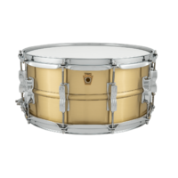 Ludwig Acro Brushed Brass 6.5x14" Snare Drum