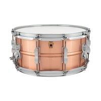 Ludwig Acro Brushed Copper 6.5x15" Snare Drum