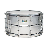 Ludwig 8"x14" Supralite Steel Snare Drum