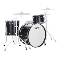 Ludwig Neusonic Downbeat 20" 3-piece Shell Pack - Black Velvet