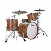 Ludwig NeuSonic Fab 22" Kick 3-Piece Shell Pack - Satin Wood