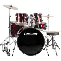 Ludwig Accent Drive Drumkit - Red