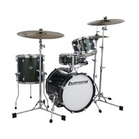 Ludwig Breakbeats by Questlove Compact 4-Piece Shell Pack Forest Green Sparkle