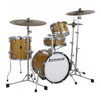 Ludwig Breakbeats by Questlove Compact 4-Piece Shell Pack Gold Sparkle