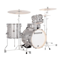 Ludwig Breakbeats by Questlove Compact 4-Piece Shell Pack - Silver Sparkle