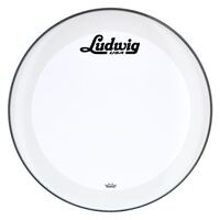 Ludwig 22" Powerstroke 3 Smooth Bass Drum Head w/ Script Logo