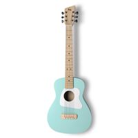 Loog Pro VI Acoustic Green Guitar