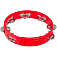 LP Percussion LPA181 Aspire 8" Red Plastic Tambourine