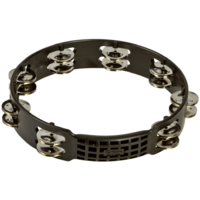 LP Percussion LPA190 Aspire 10" Black Plastic Tambourine