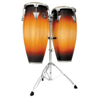 LP Percussion LPA646VSB 10" & 11" Aspire Congas Sunburst w/ Stand