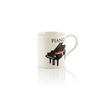 Music Word Mug - Piano