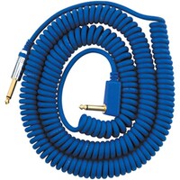 Vox VCC090 Blue Coiled Guitar Lead 9M