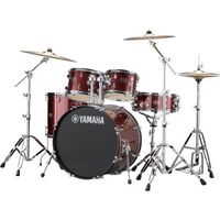 Yamaha Rydeen 5-Piece Euro Drum Kit - Burgundy Glitter