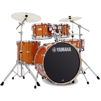 Yamaha Stage Custom Birch 5-Piece Euro Drum Kit Honey Amber