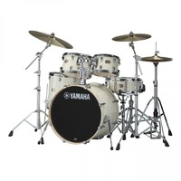 Yamaha Stage Custom Birch 5-Piece Euro Drum Kit Classic White