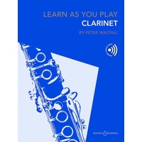 Learn As You Play Clarinet Book/OLA
